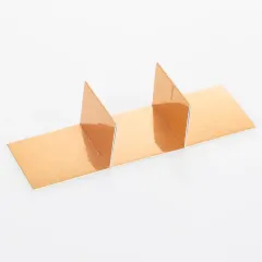 Dividers; Stick Box; 3 Stacks; Shiny Gold